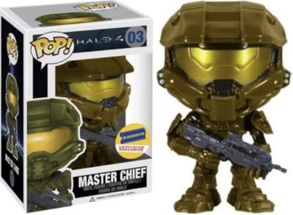 Funko Master Chief (Gold) -  Games