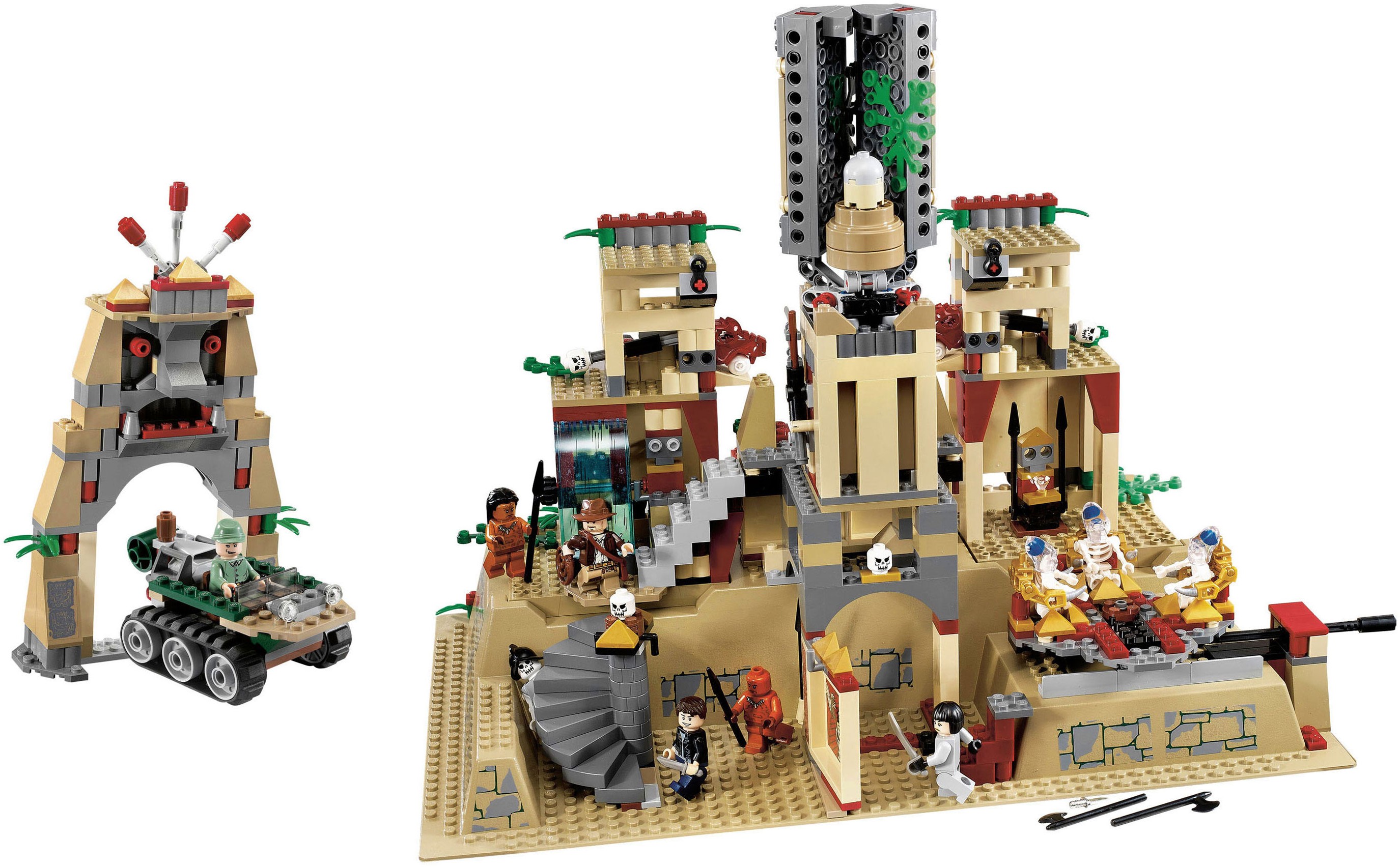 Lego Set 7627 -  Tempio del Teschio di Cristallo