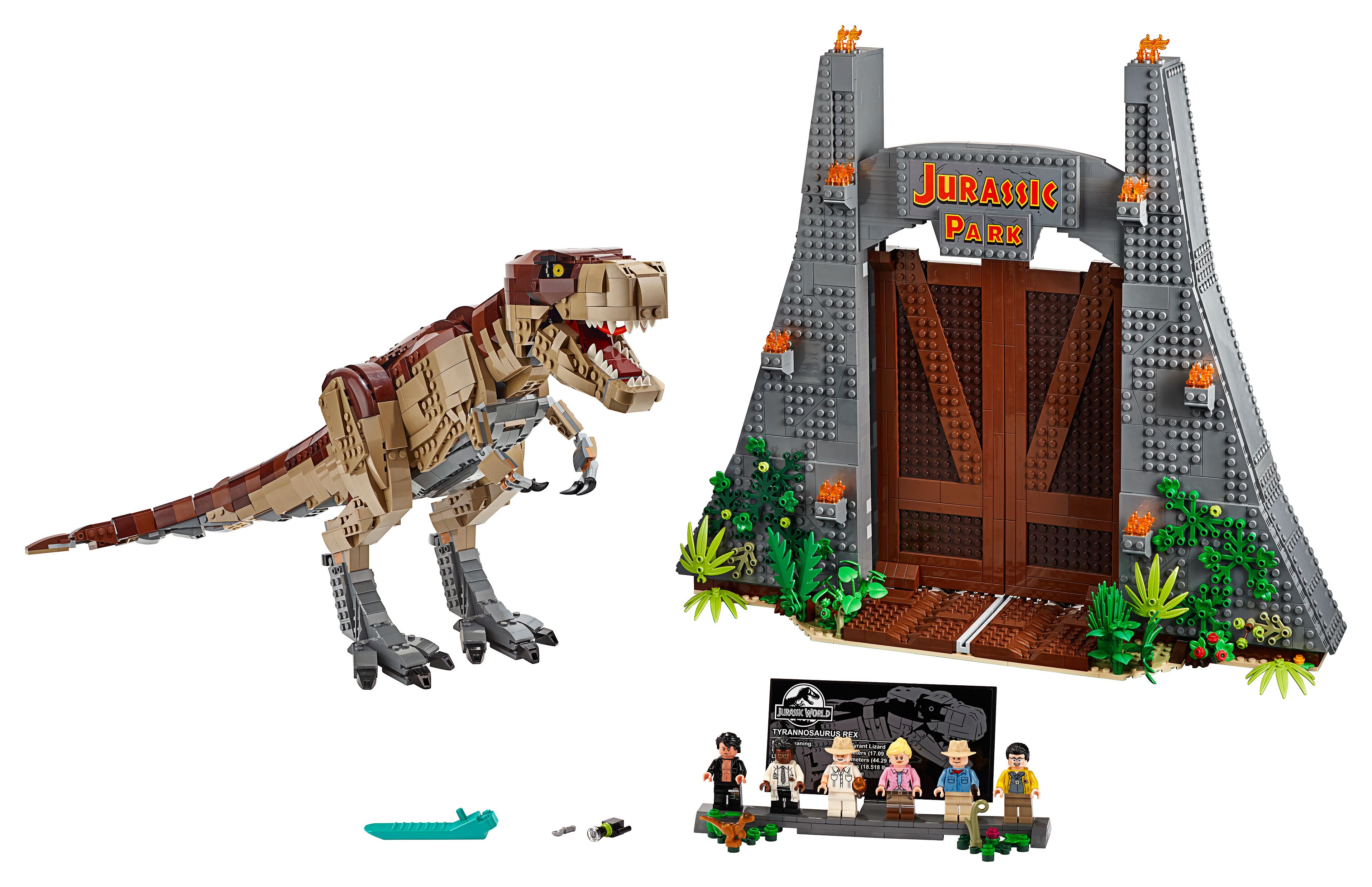 Lego Set 75936 -  Jurassic Park: la Furia del T. Rex