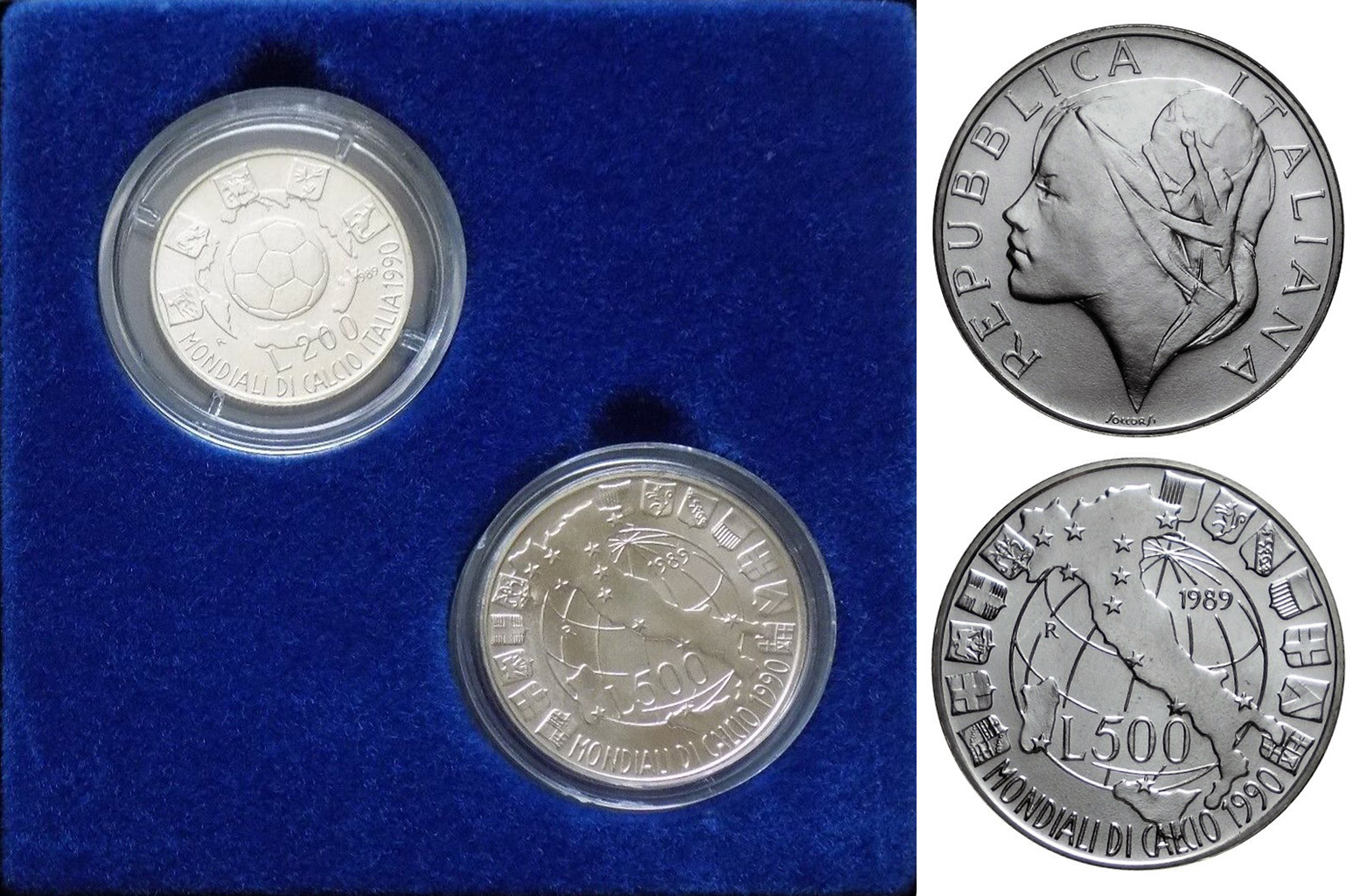 Moneta 500 Lire - Italia - 1989