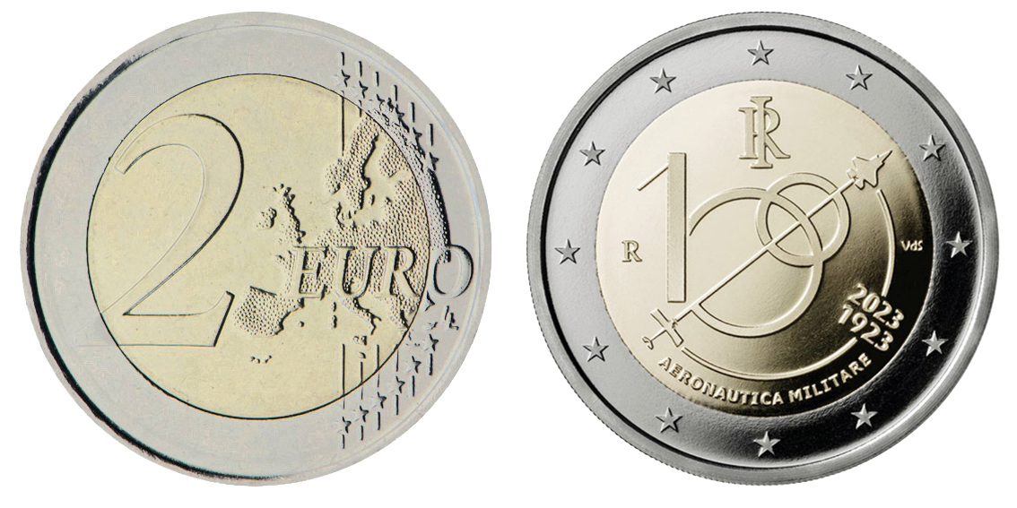 Moneta 2 Euro - Italia - 2023