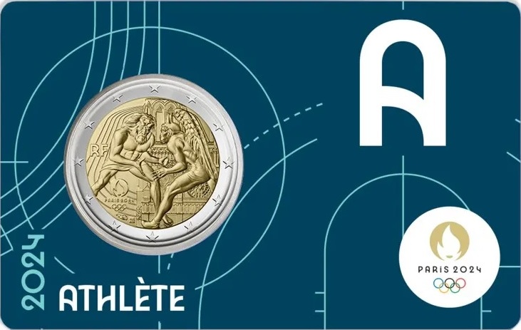 Moneta 2 Euro - Francia - 2024