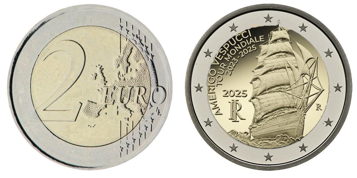 Moneta 2 Euro - Italia - 2025