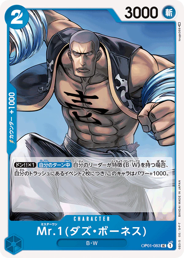 One Piece Mr. 1 (Daz Bones)