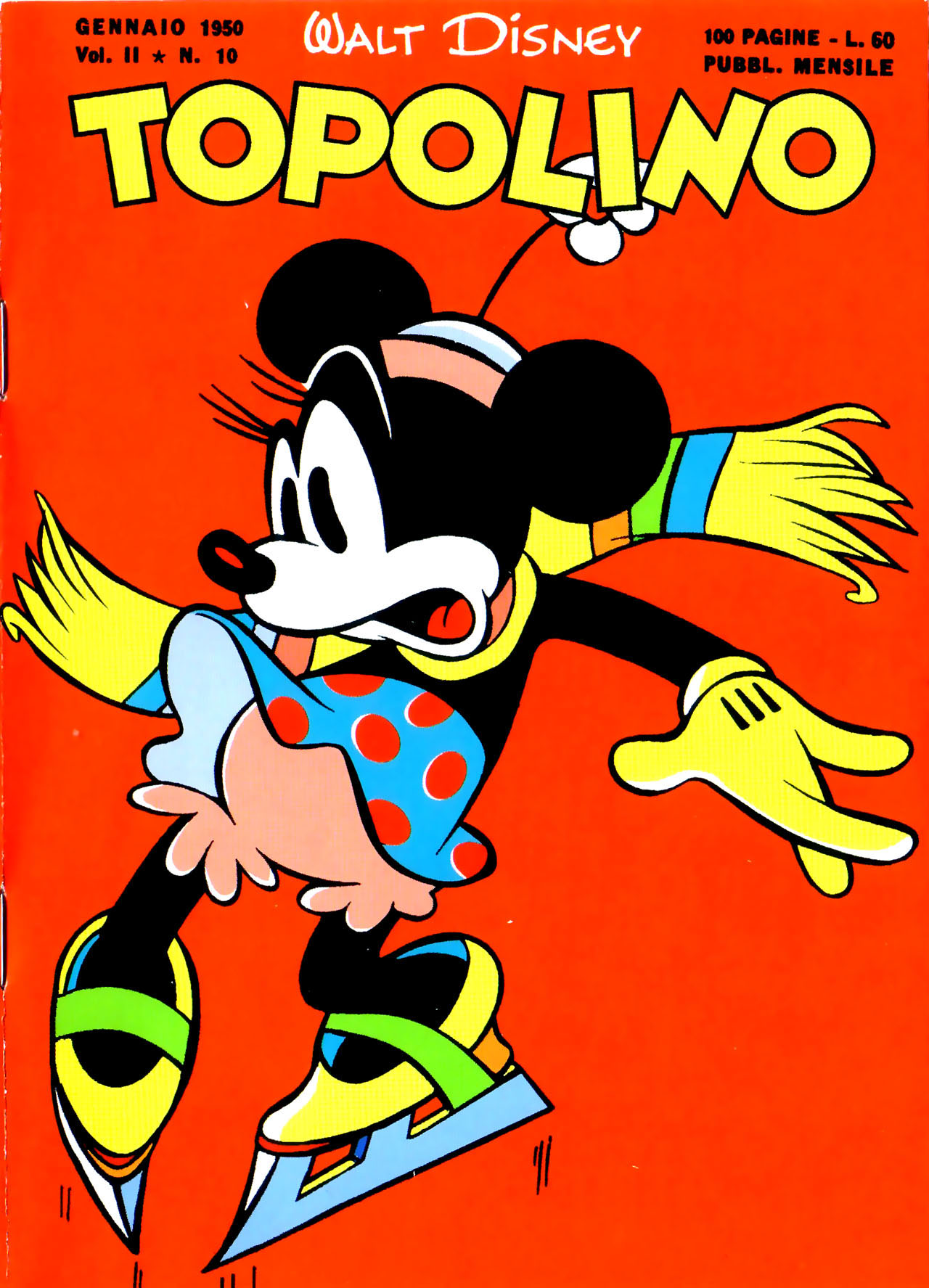 Fumetto Topolino -  1950