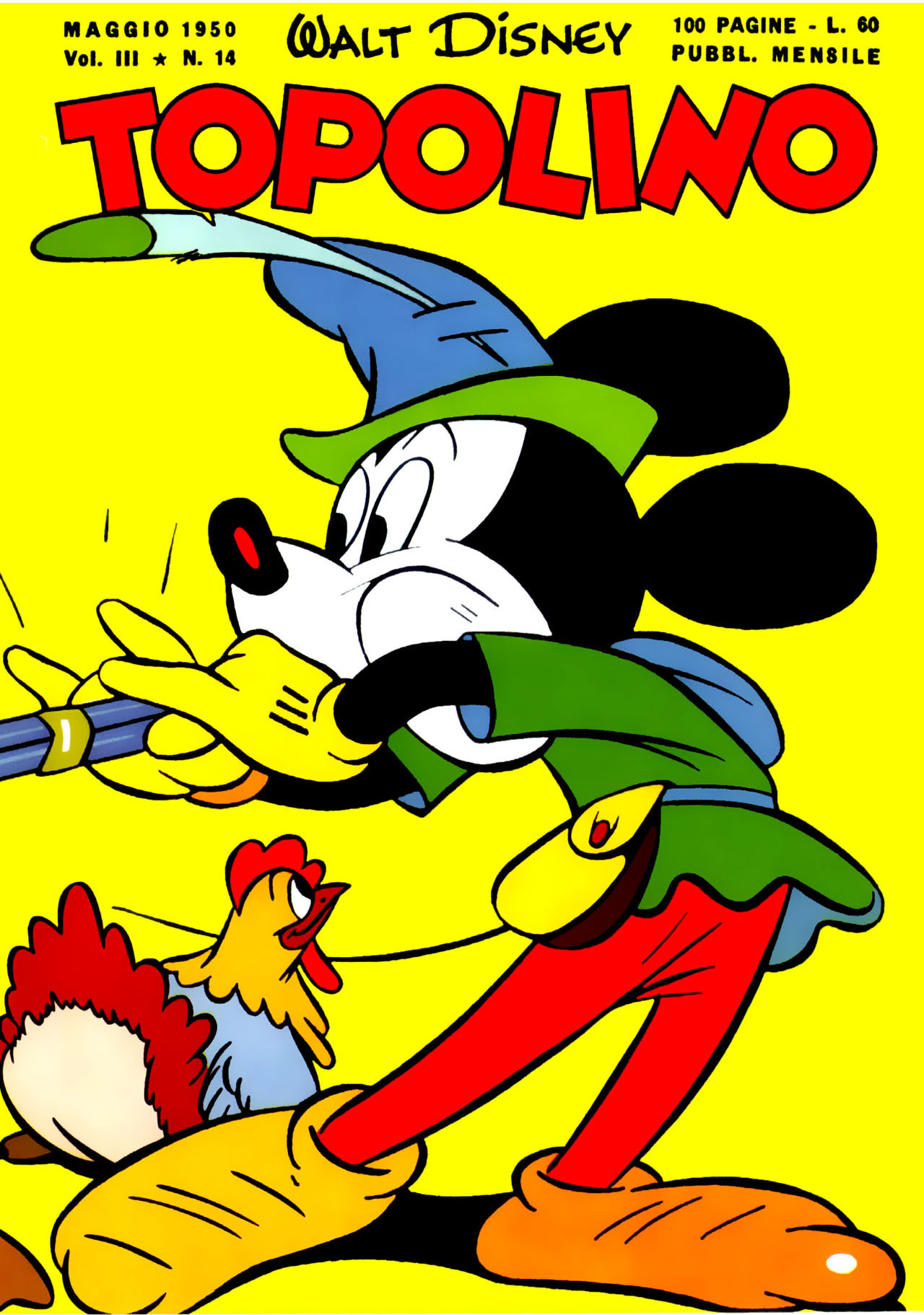 Fumetto Topolino -  1950