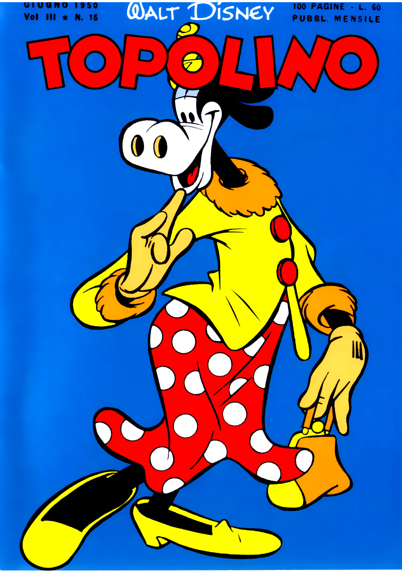 Fumetto Topolino -  1950
