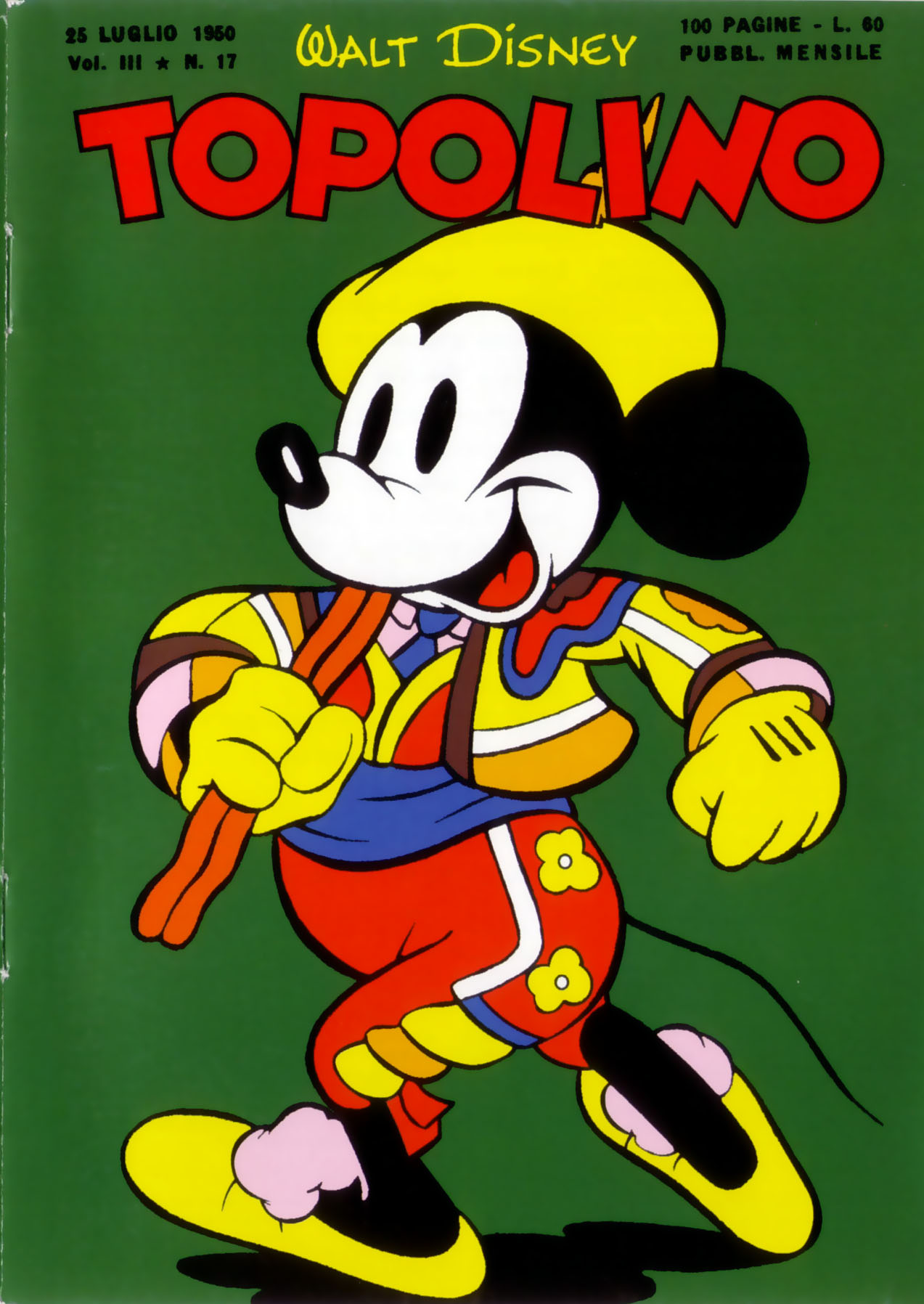 Fumetto Topolino -  1950