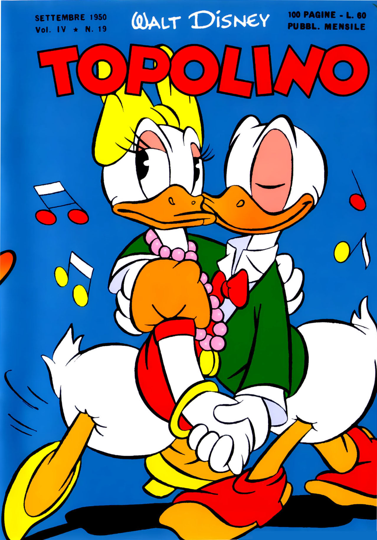 Fumetto Topolino -  1950