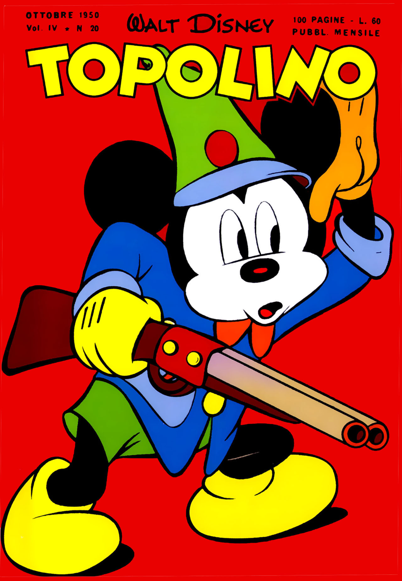 Fumetto Topolino -  1950