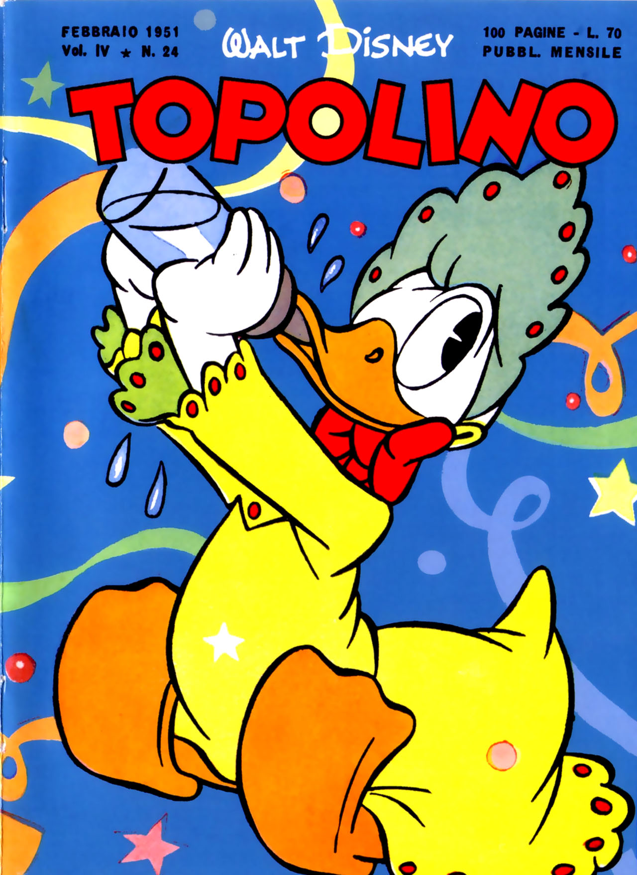 Fumetto Topolino -  1951
