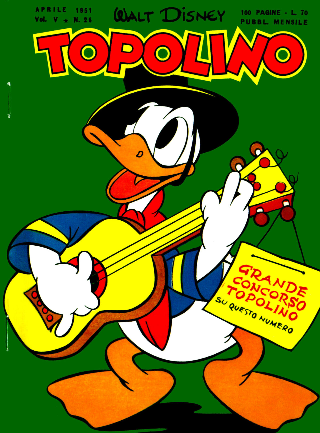 Fumetto Topolino -  1951