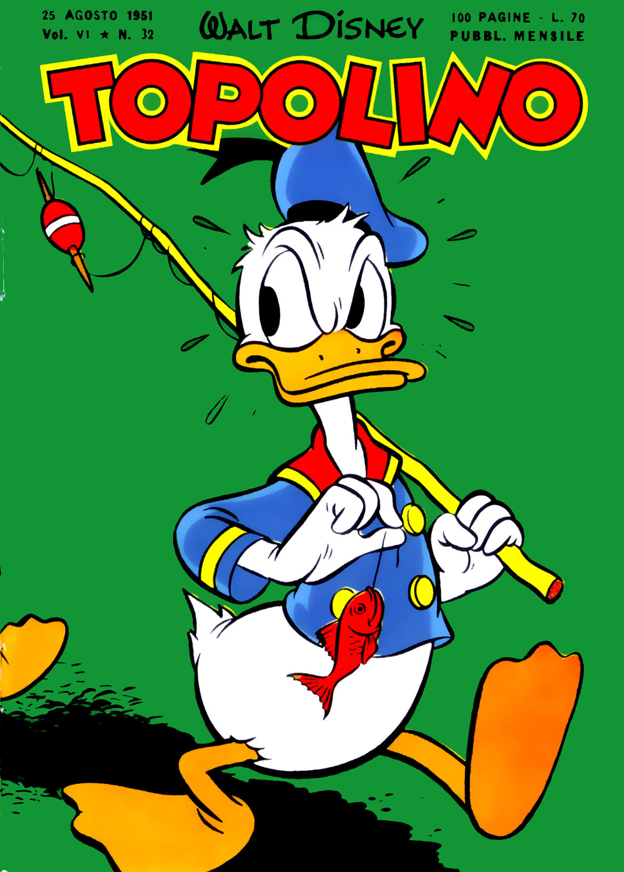 Fumetto Topolino -  1951