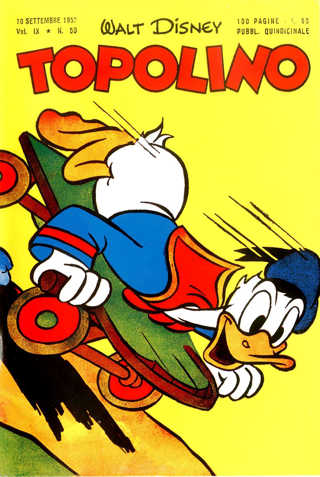 Fumetto Topolino -  1952