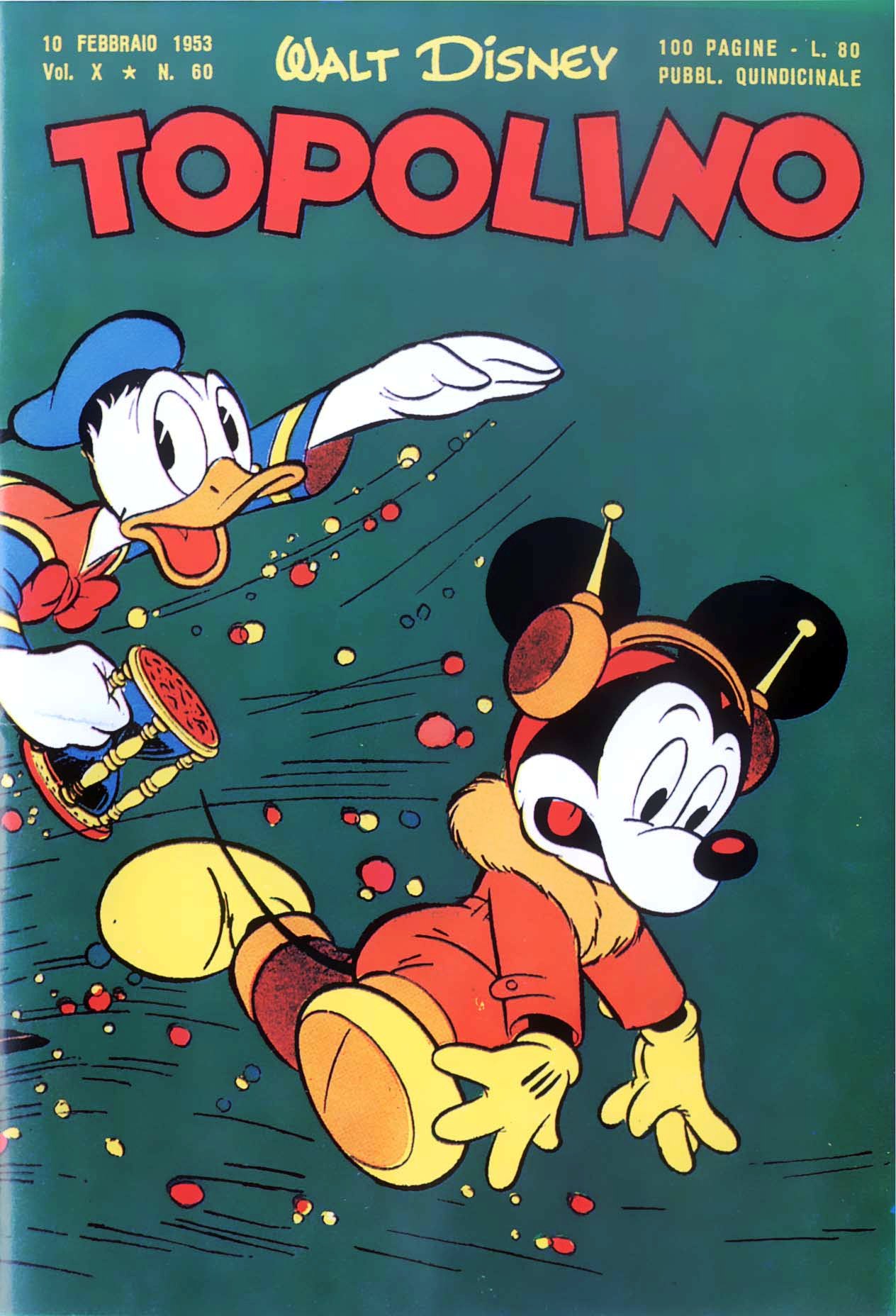 Fumetto Topolino -  1953
