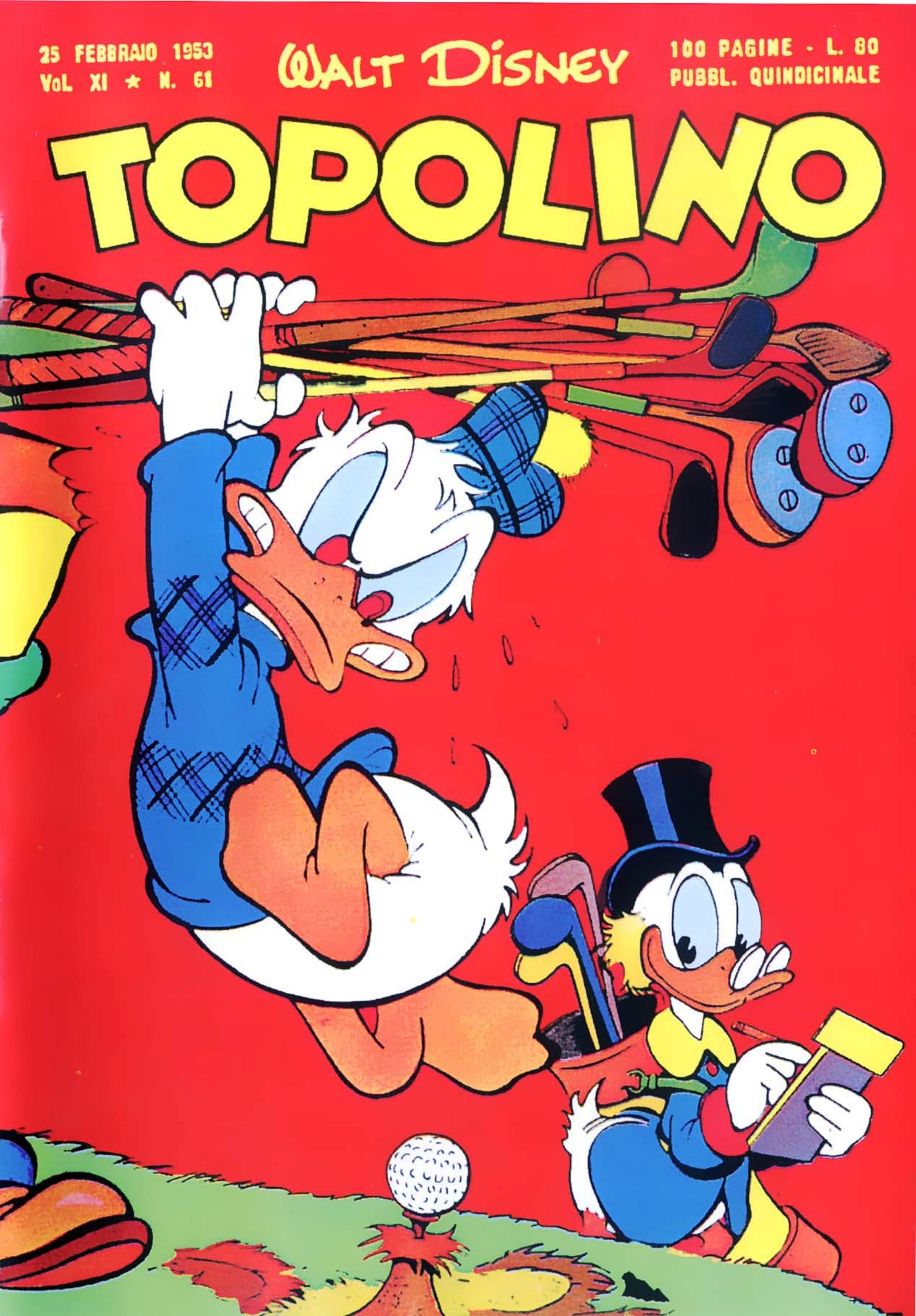 Fumetto Topolino -  1953
