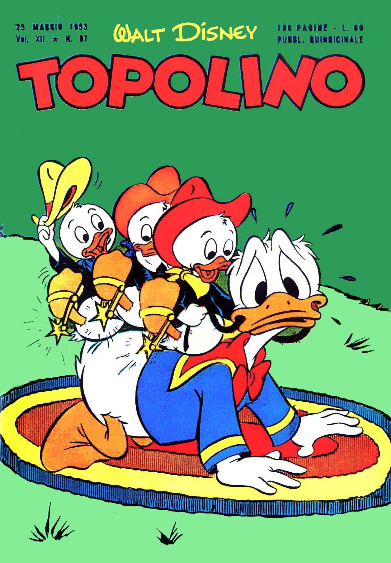 Fumetto Topolino -  1953