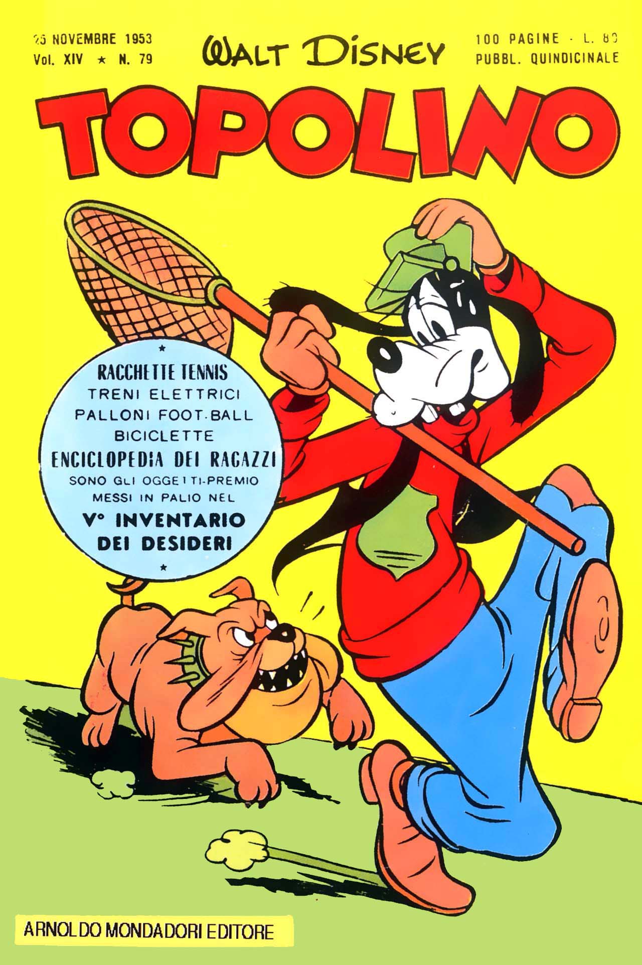 Fumetto Topolino -  1953