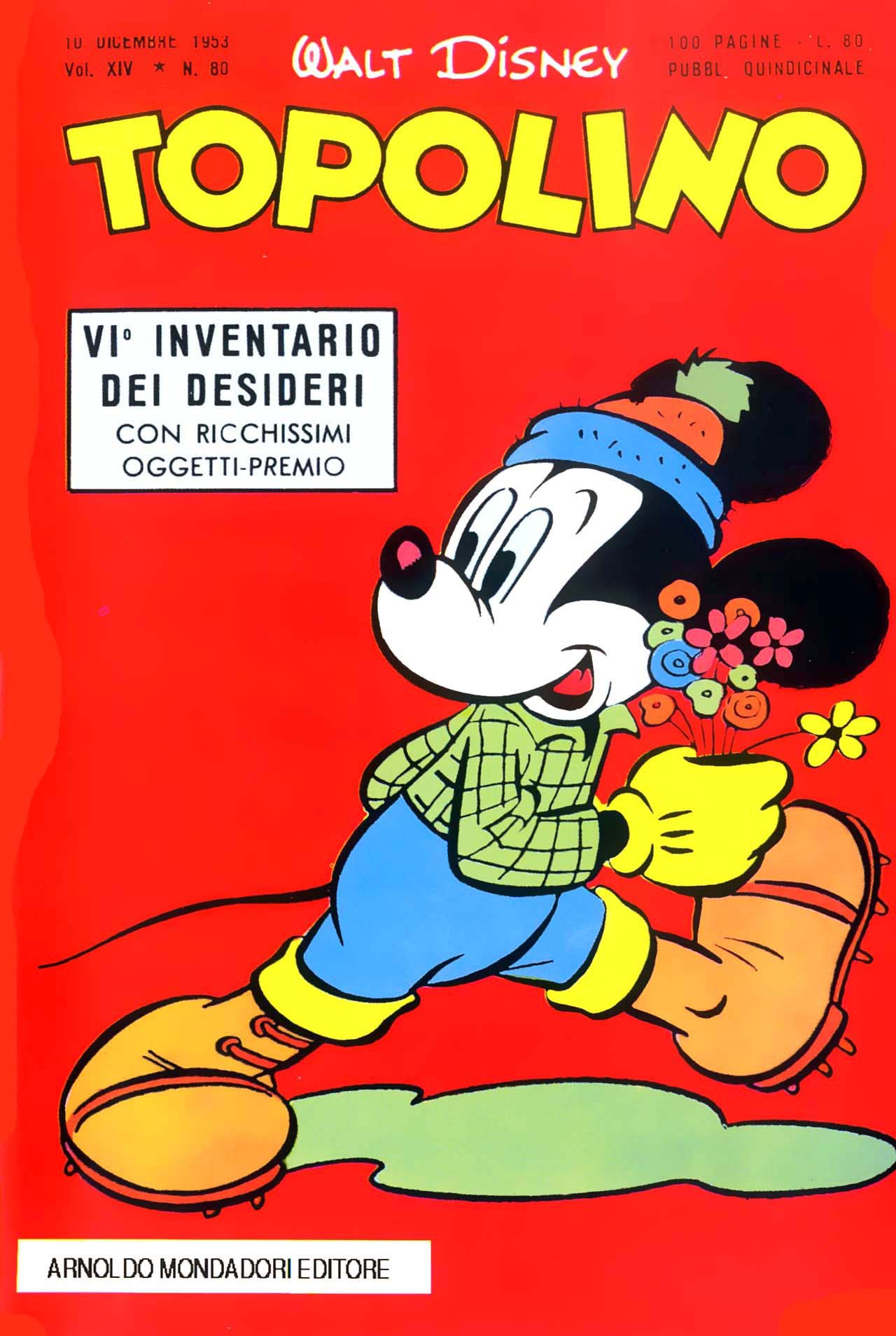 Fumetto Topolino -  1953