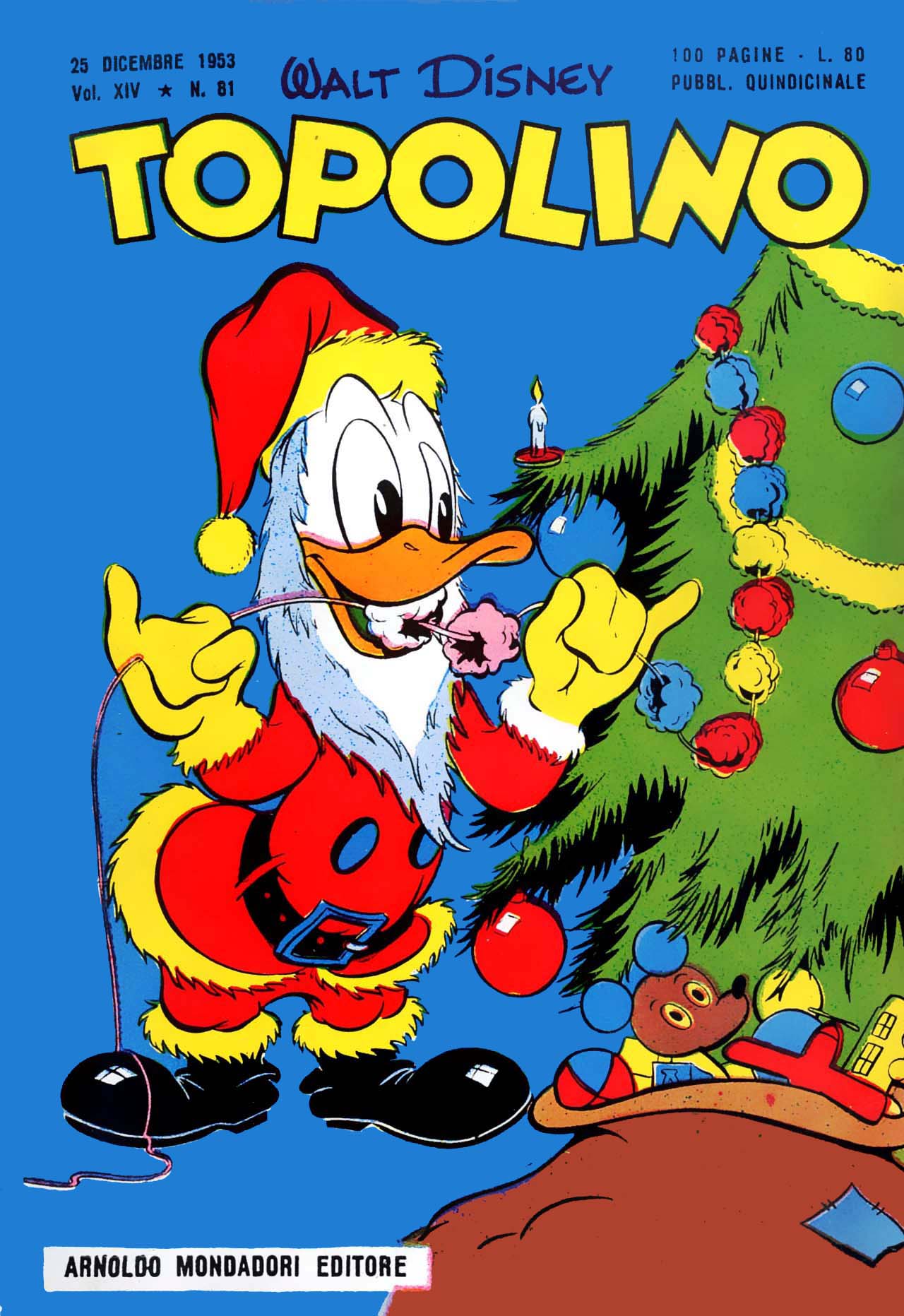Fumetto Topolino -  1953