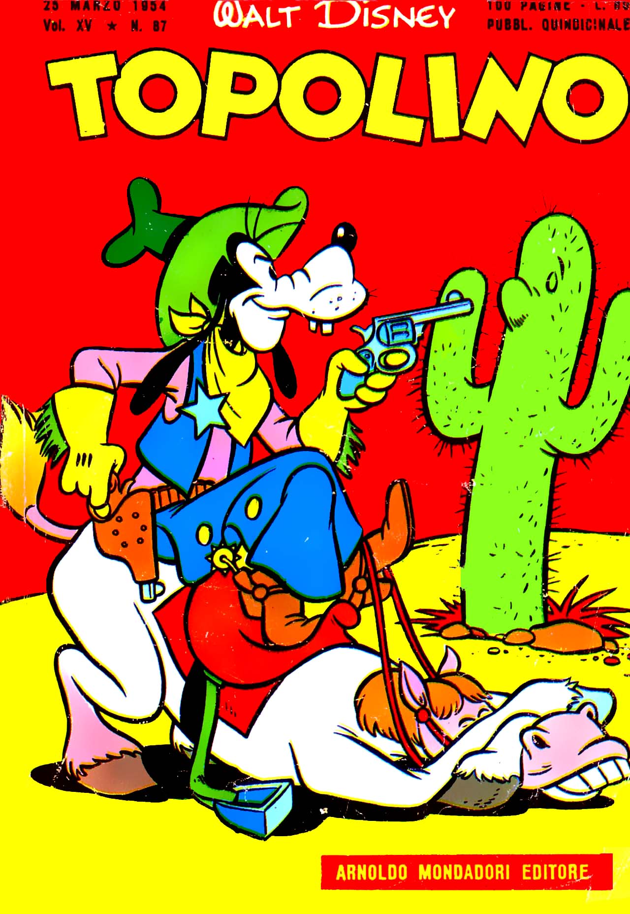 Fumetto Topolino -  1954