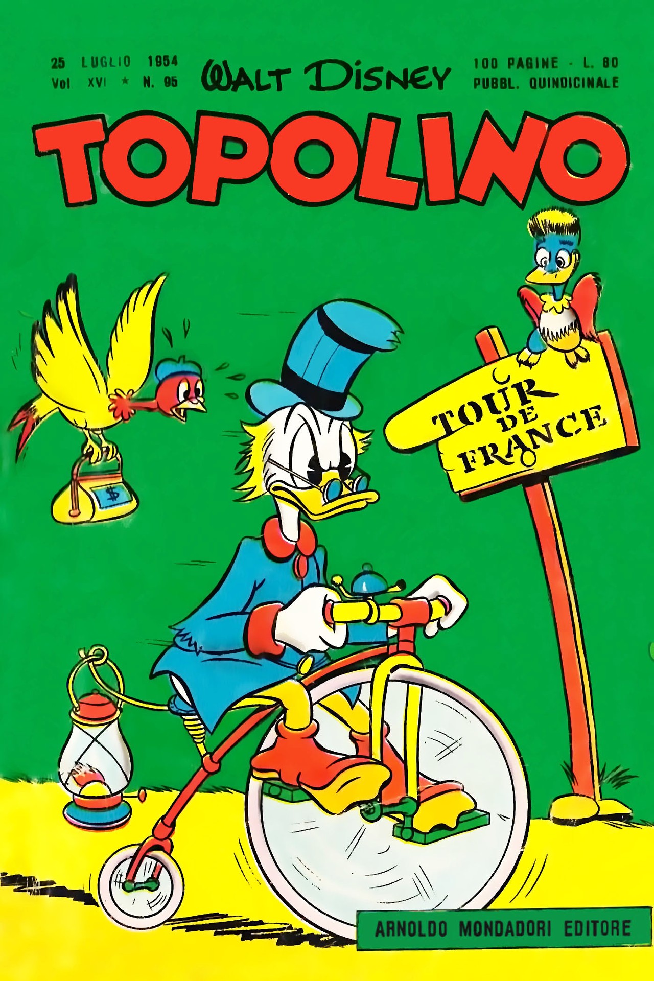Fumetto Topolino -  1954