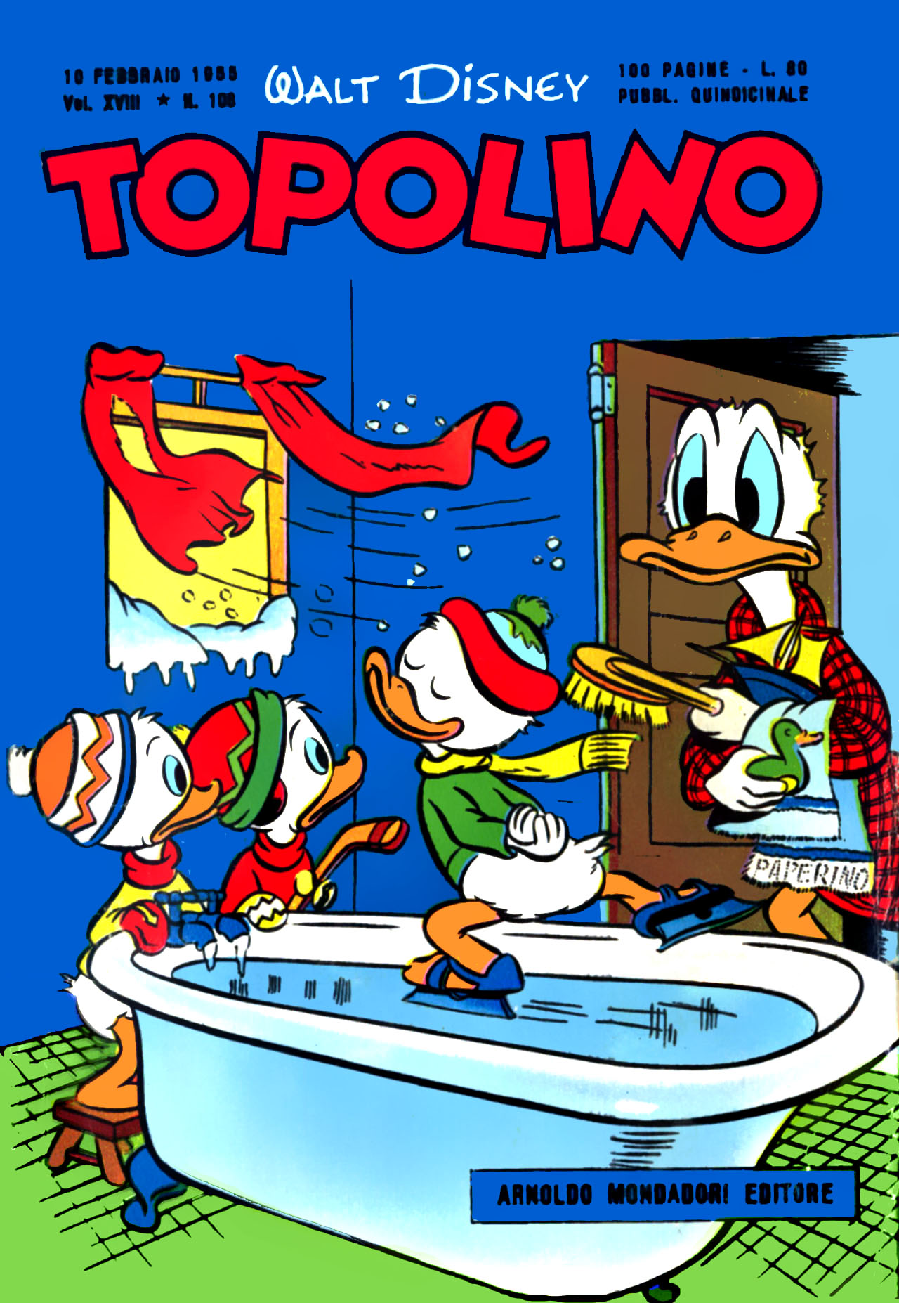Fumetto Topolino -  1955