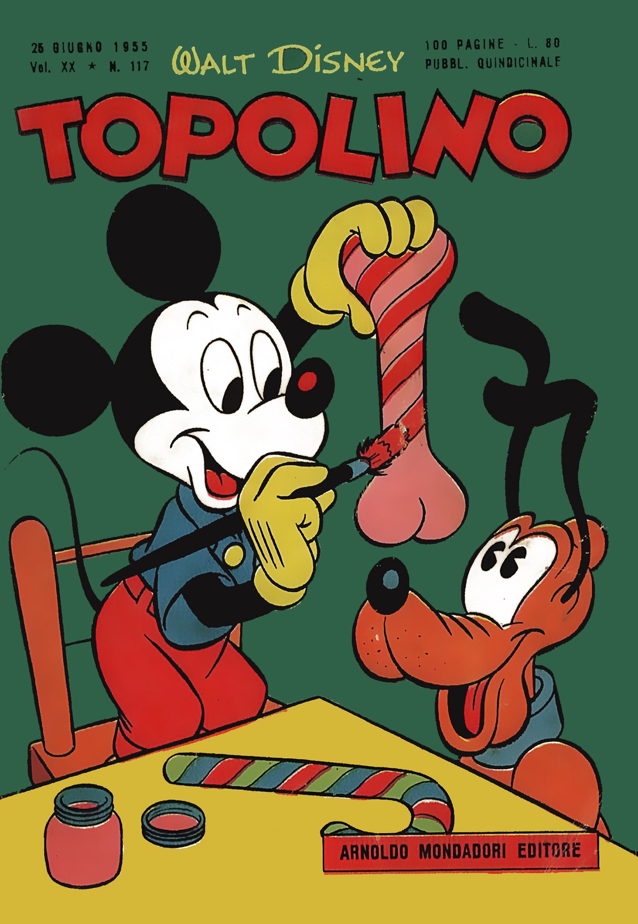 Fumetto Topolino -  1955