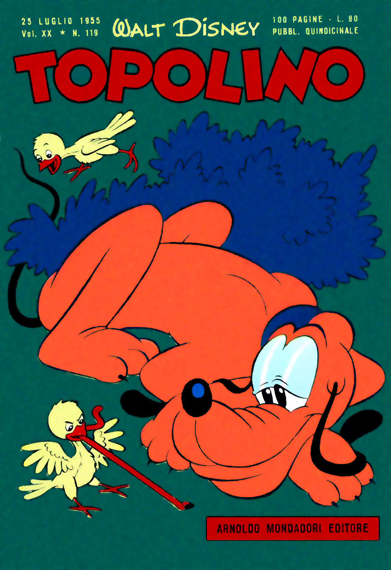 Fumetto Topolino -  1955