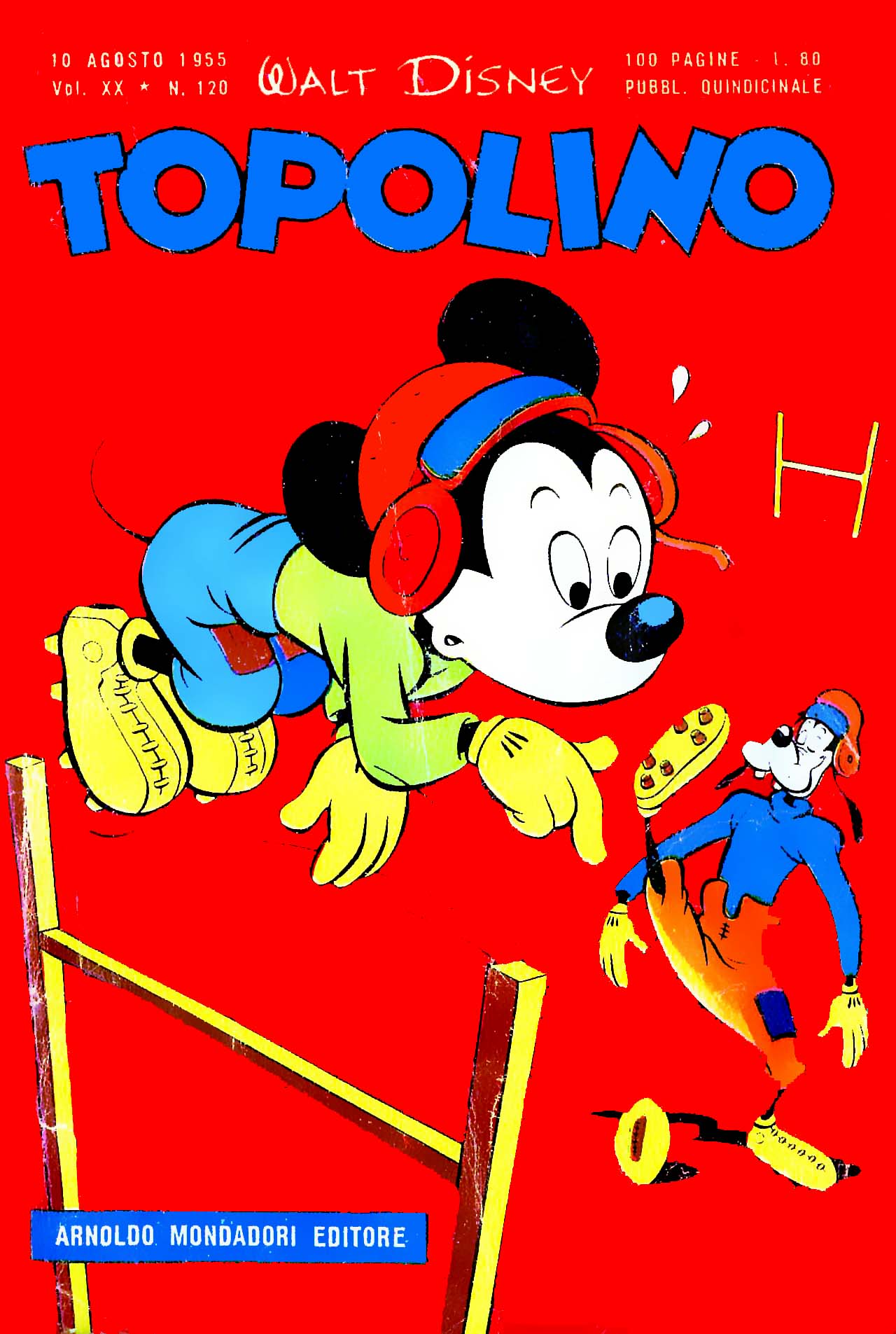 Fumetto Topolino -  1955