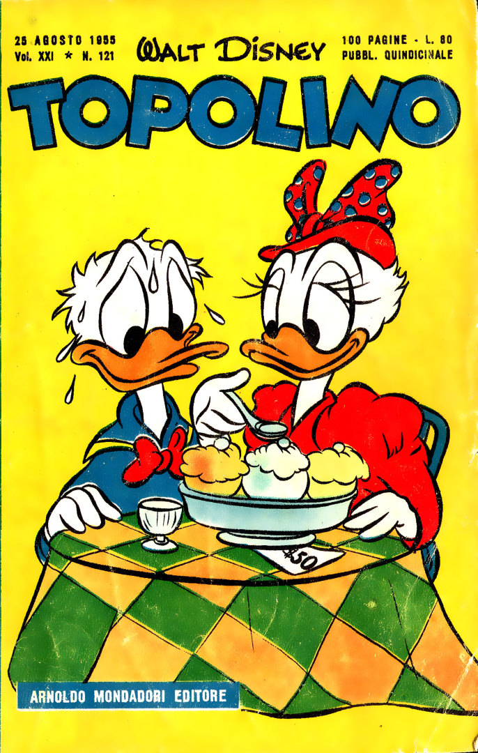 Fumetto Topolino -  1955