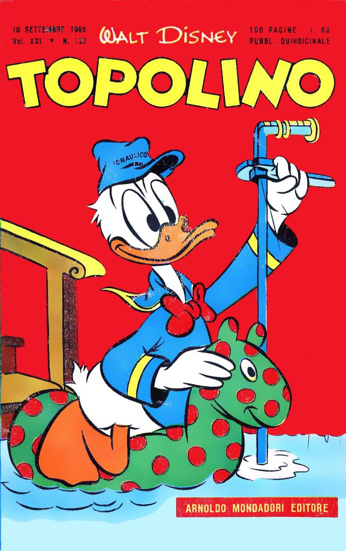 Fumetto Topolino -  1955