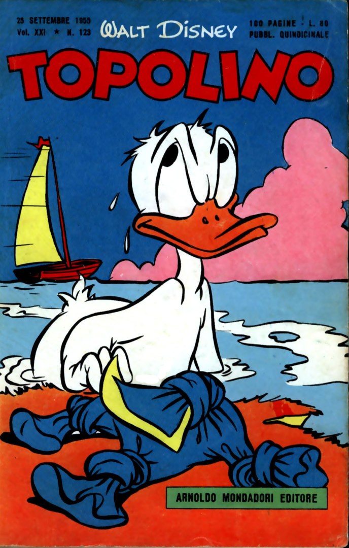 Fumetto Topolino -  1955