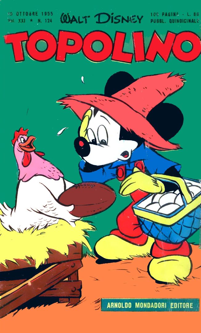 Fumetto Topolino -  1955