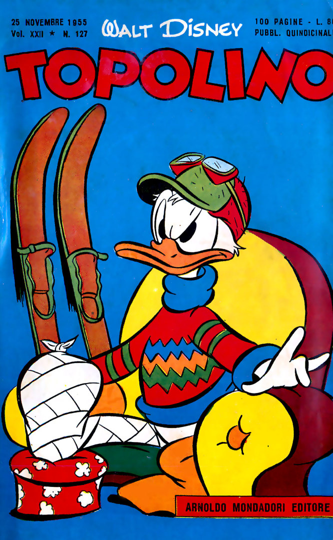 Fumetto Topolino -  1955