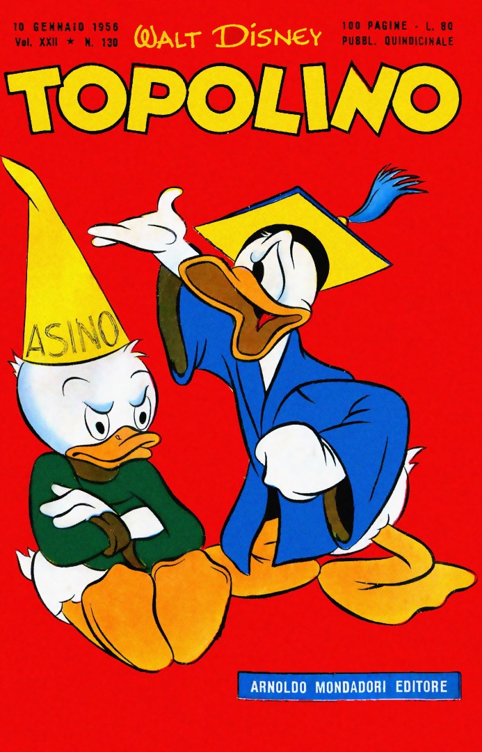 Fumetto Topolino -  1956