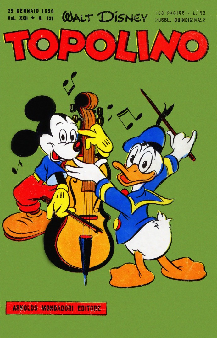 Fumetto Topolino -  1956