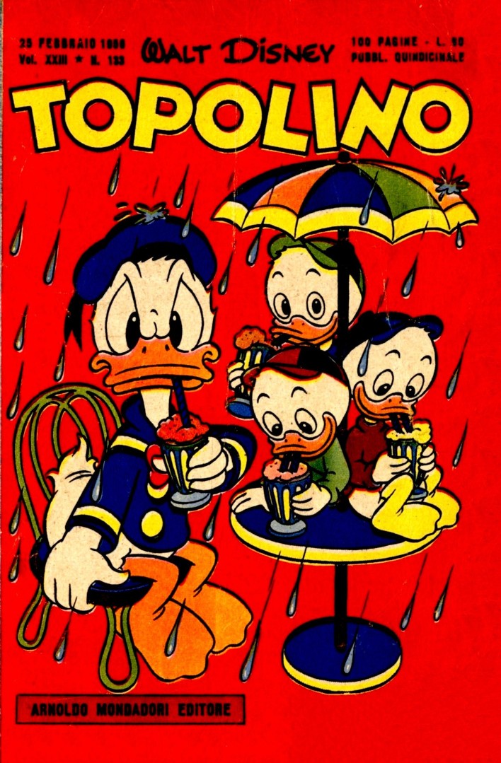 Fumetto Topolino -  1956