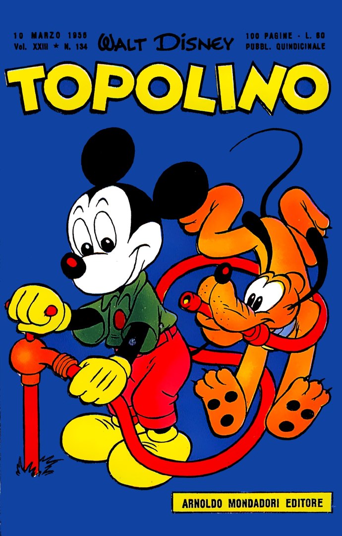 Fumetto Topolino -  1956