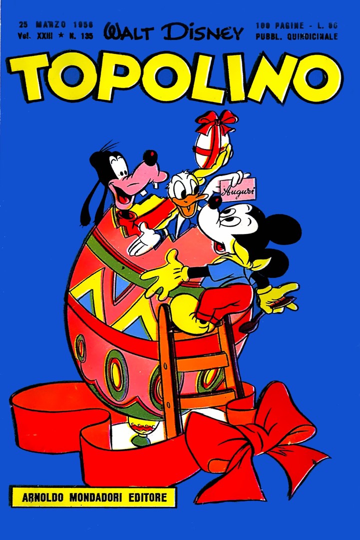 Fumetto Topolino -  1956