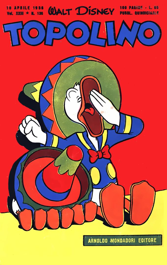 Fumetto Topolino -  1956