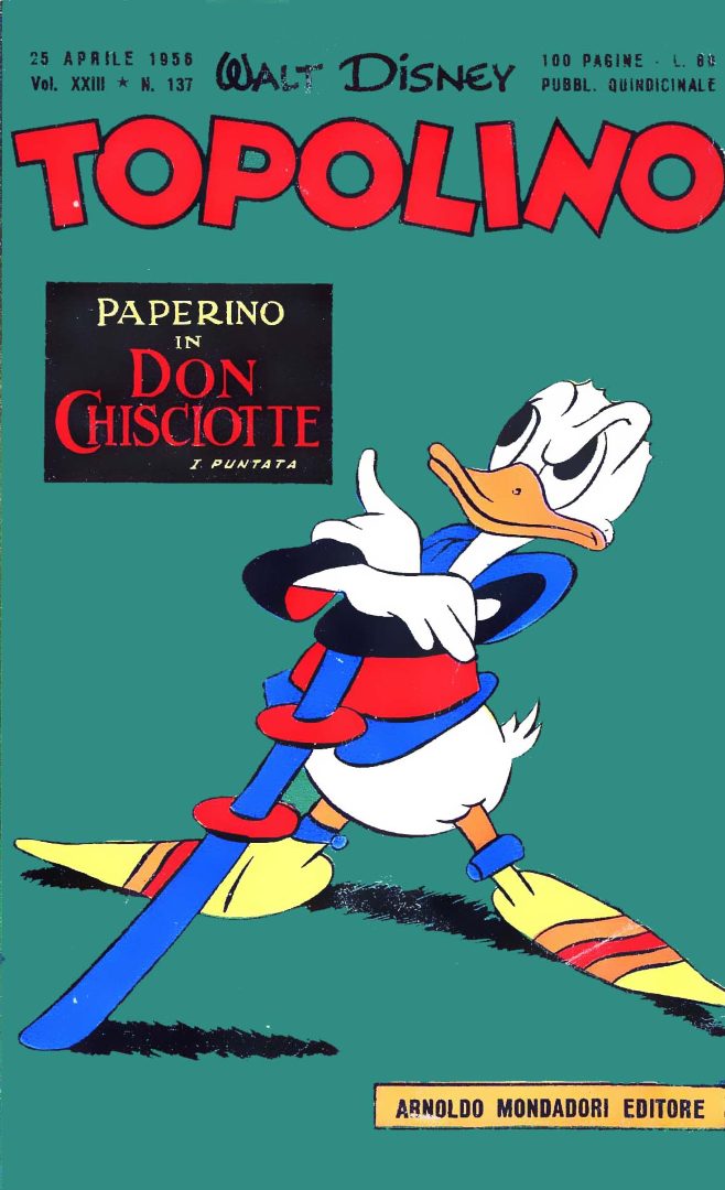 Fumetto Topolino -  1956