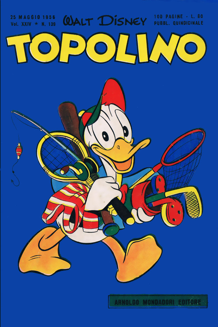 Fumetto Topolino -  1956