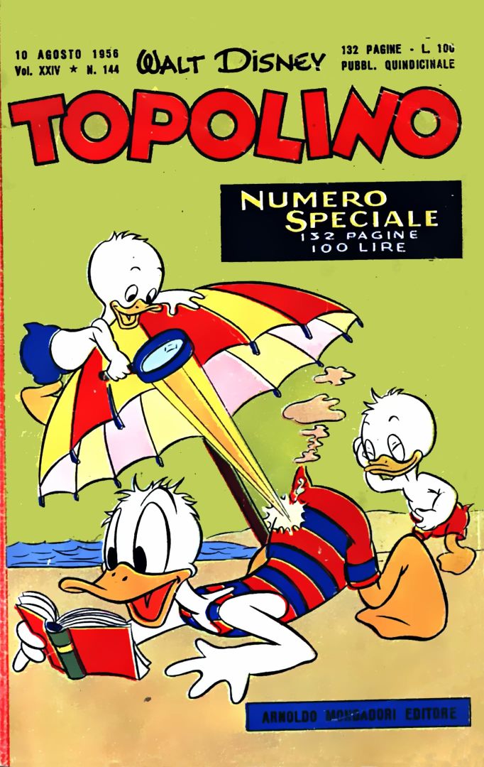 Fumetto Topolino -  1956