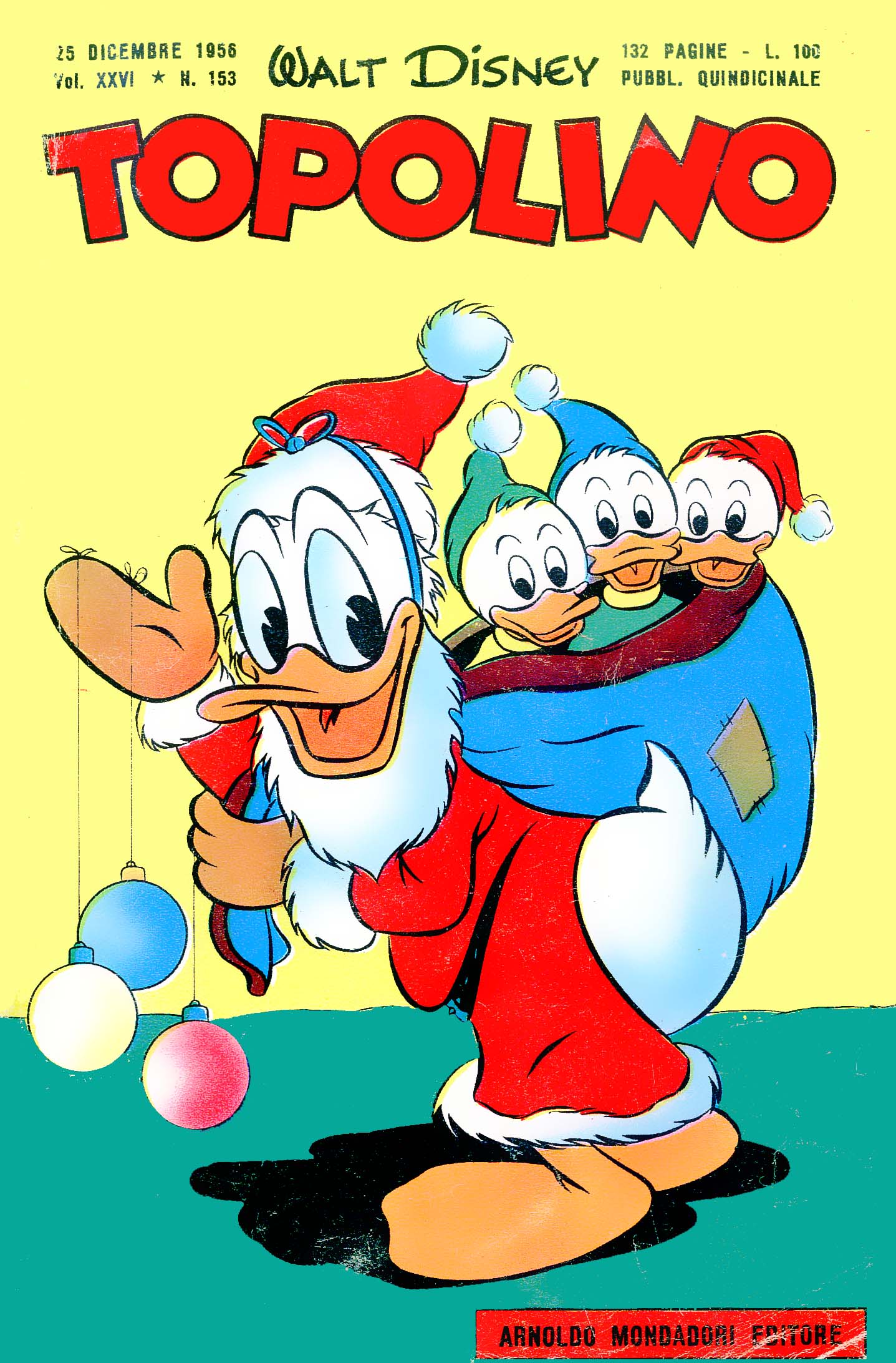 Fumetto Topolino -  1956
