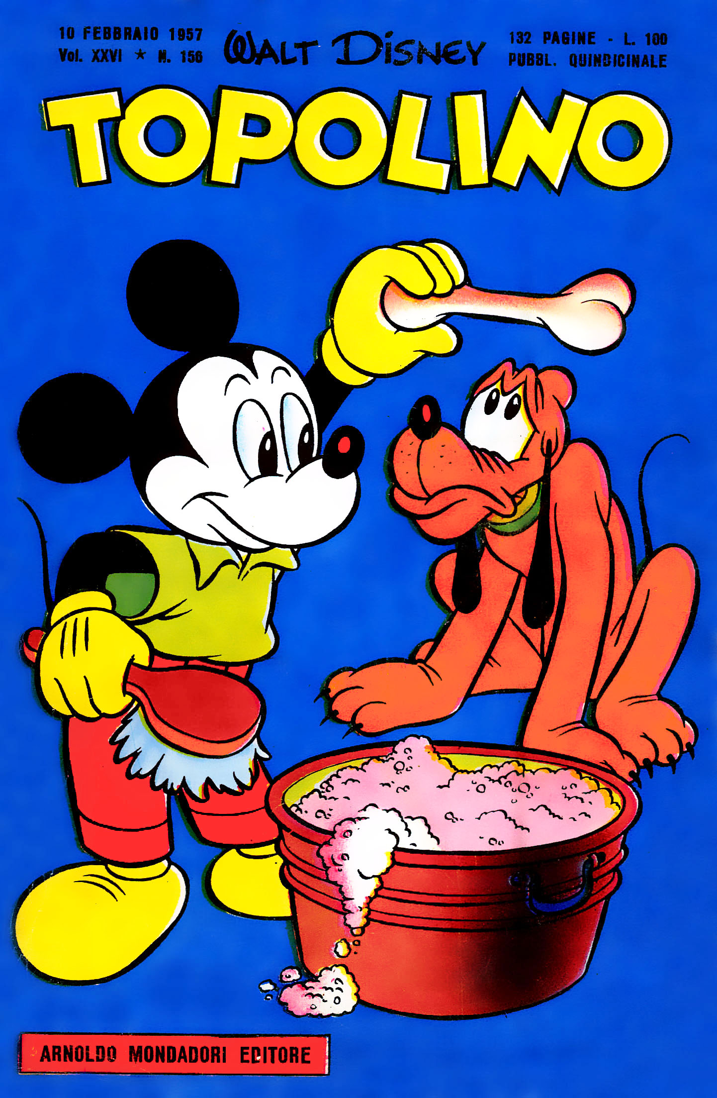 Fumetto Topolino -  1957