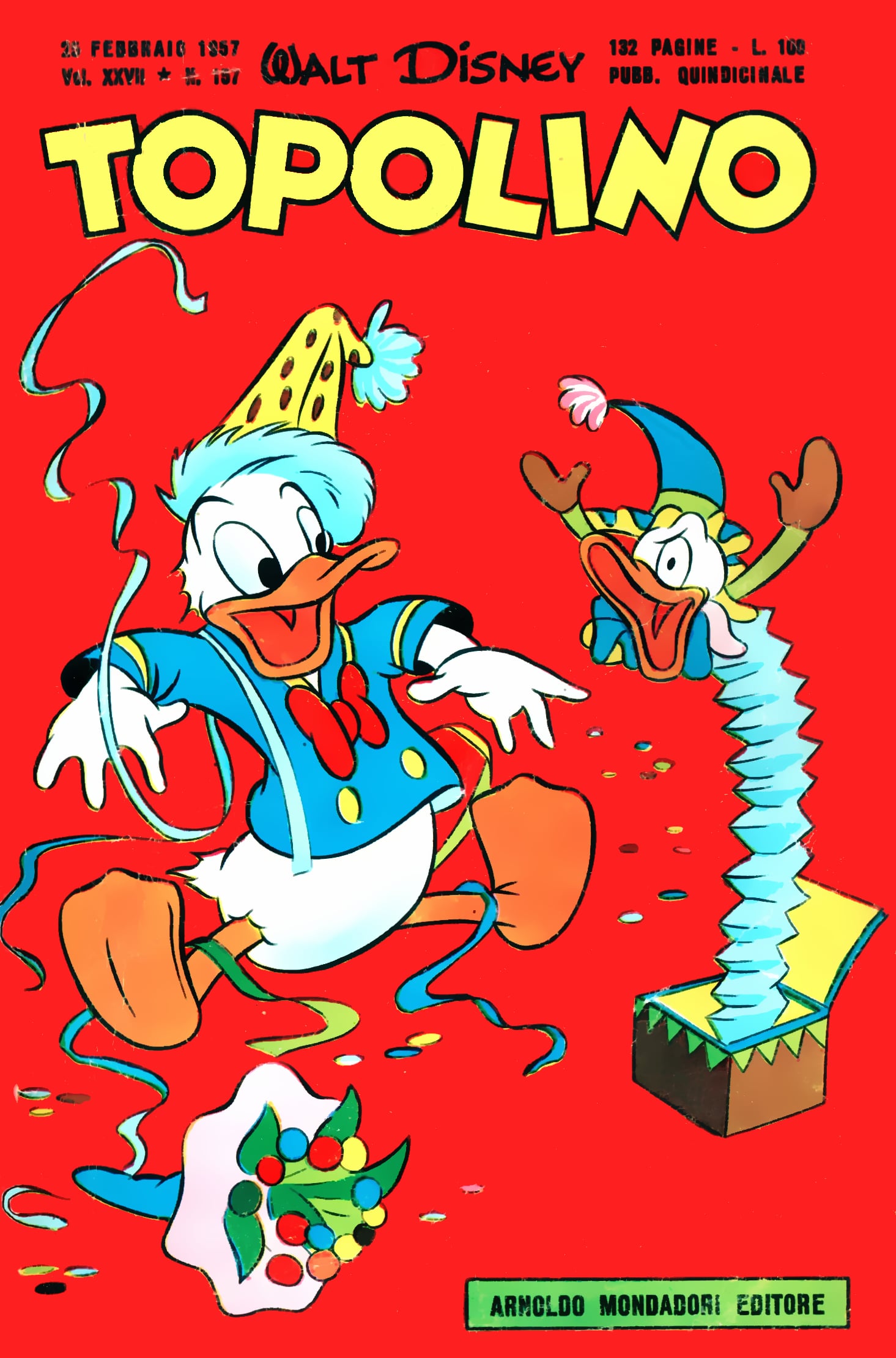 Fumetto Topolino -  1957