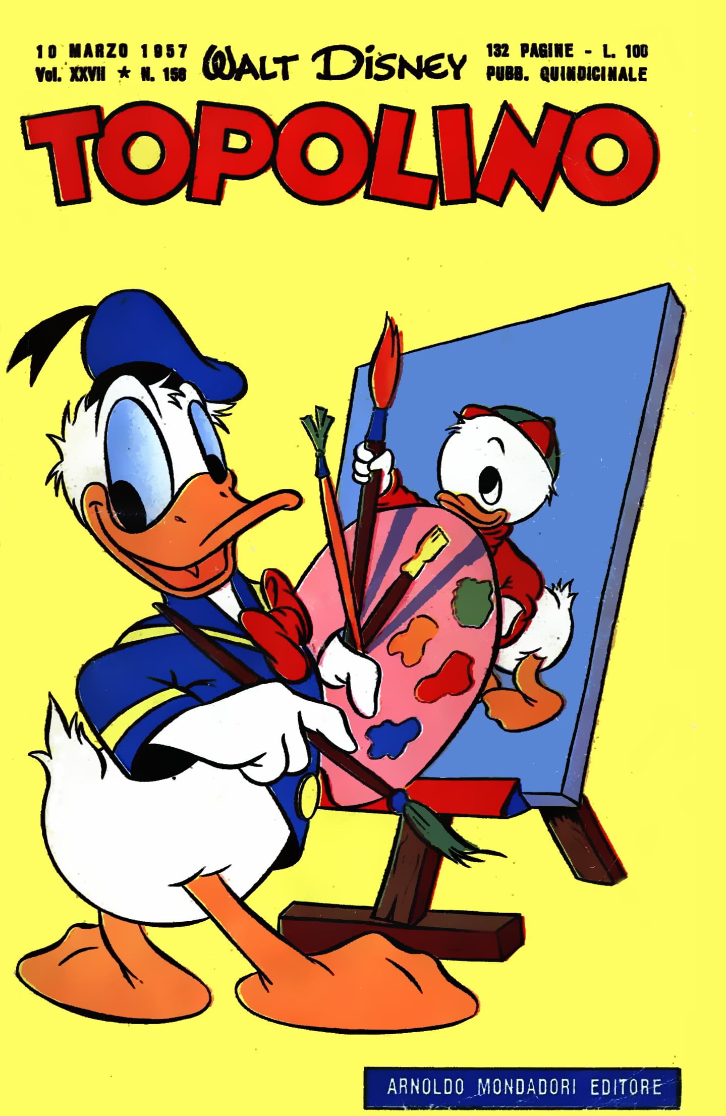 Fumetto Topolino -  1957