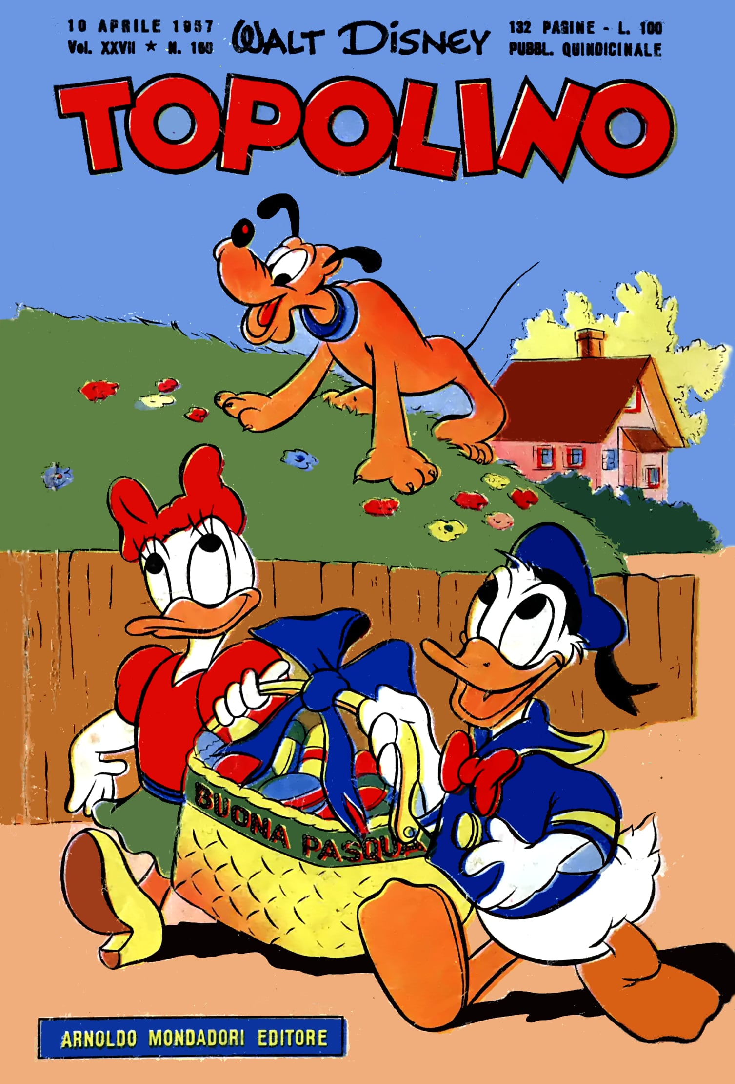 Fumetto Topolino -  1957
