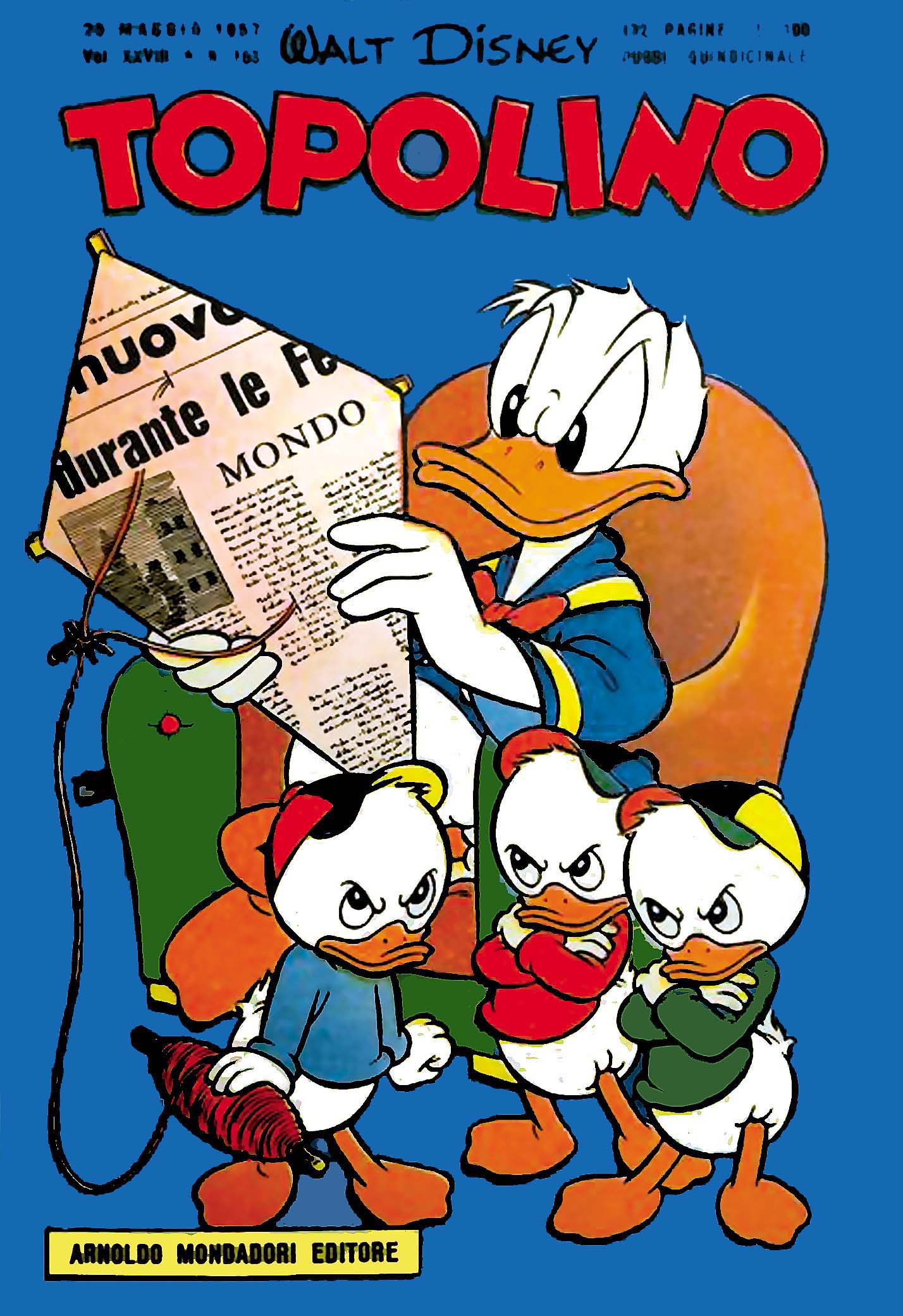 Fumetto Topolino -  1957